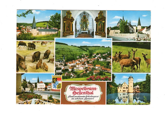 Ansichtskarte Mespelbrunn-Hellenthal im Spessart