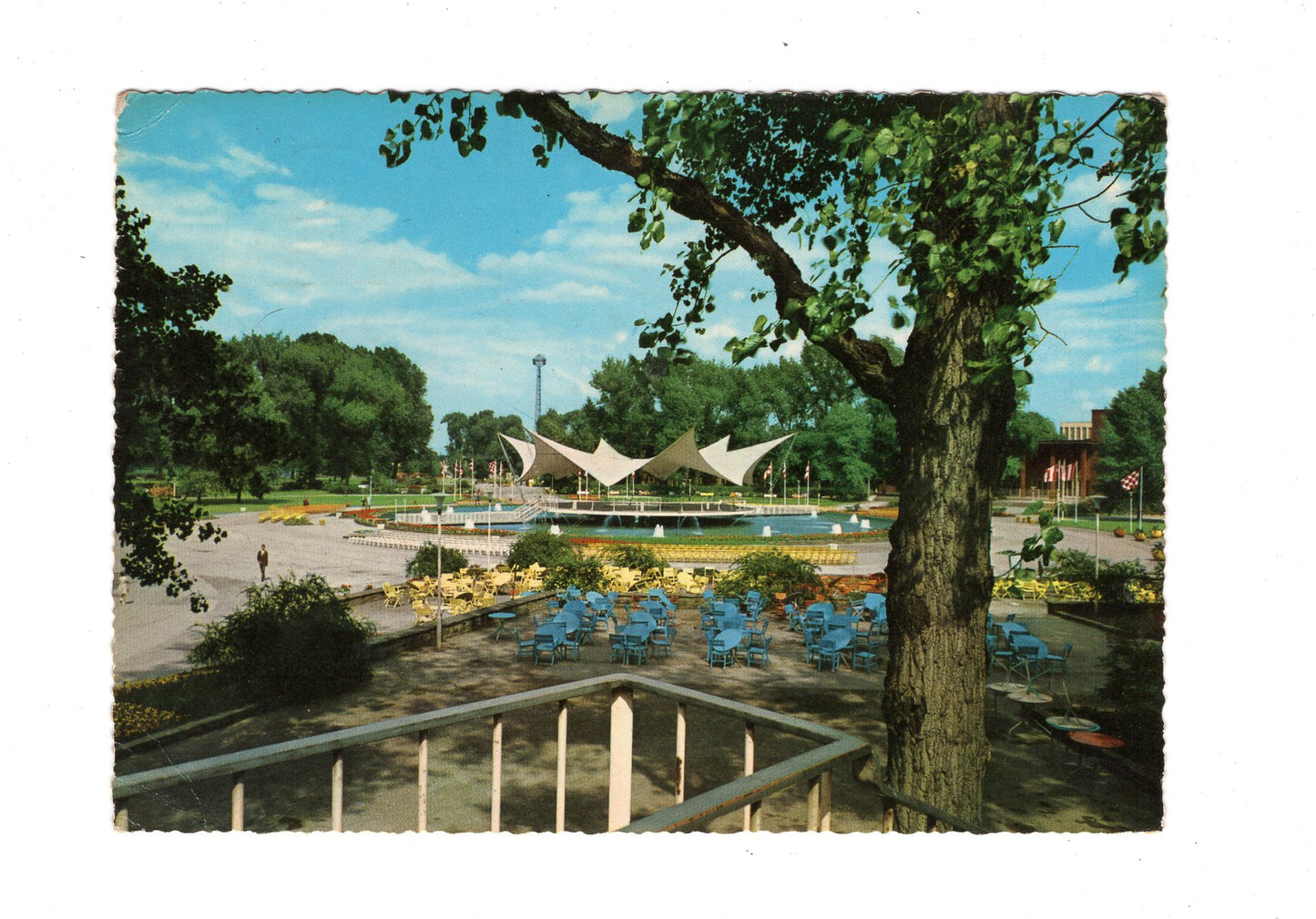 Ansichtskarte Köln am Rhein / Tanzbrunnen im Rheinpark / G1-58