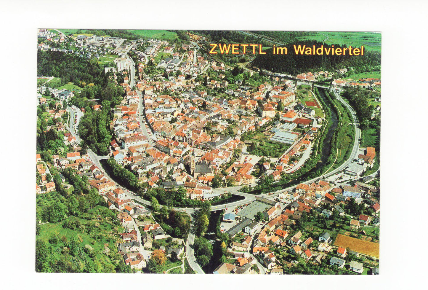 Ansichtskarte Zwettl im Waldviertel / Niederösterreich / Österreich