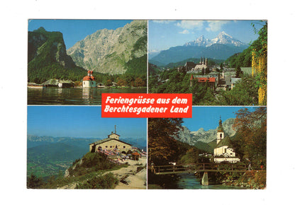 Ansichtskarte Berchtesgadener Land