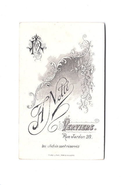 Fotografie Damenportrait - Verviers 1890er