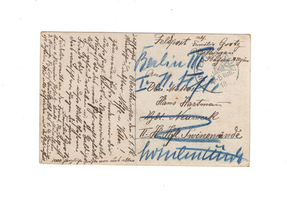 Ansichtskarte / Feldpost - Unterthingau 1918