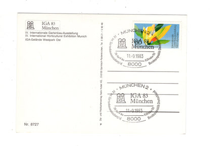 Ansichtskarte München / Internationale Gartenbau-Ausstellung 1983 IGA / I1-67