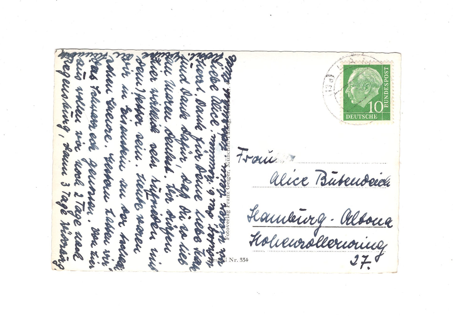 Ansichtskarte Arbersee im Bayerischen Wald