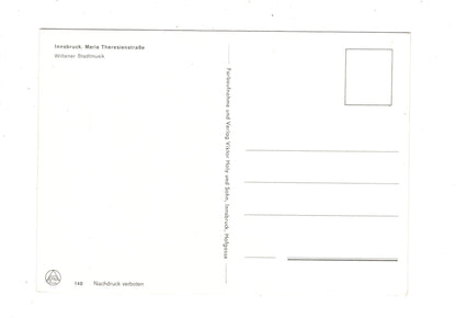 Ansichtskarte Innsbruck / Tirol / Maria-Theresien-Straße / Österreich / N1-64