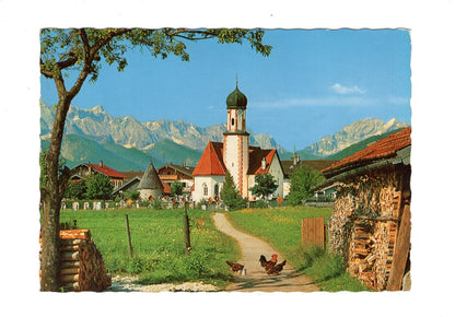 Ansichtskarte Wallgau / Bayerische Alpen / I1-51