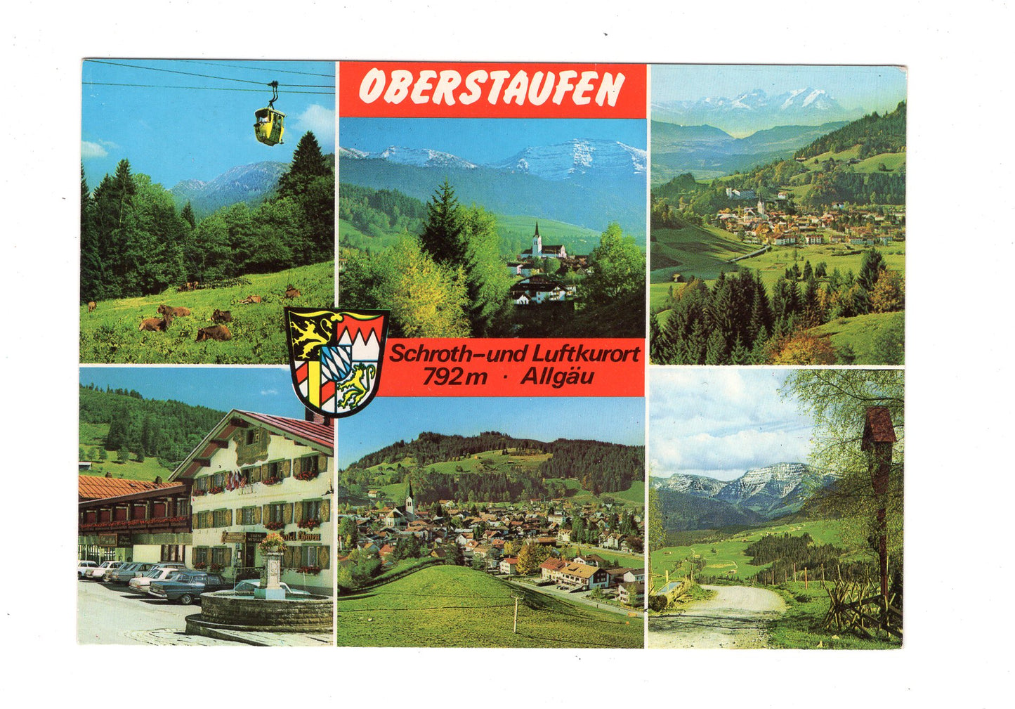 Ansichtskarte Oberstaufen im Allgäu / H1-55