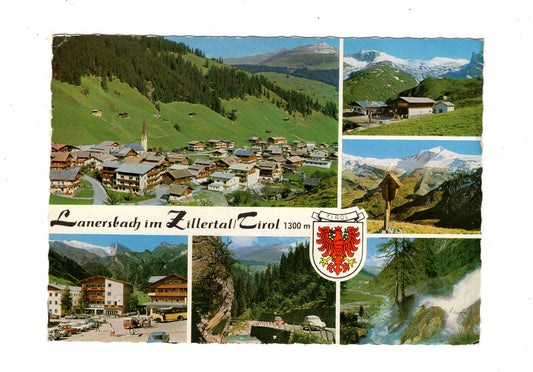 Ansichtskarte Lanersbach / Zillertal / Tirol / Österreich