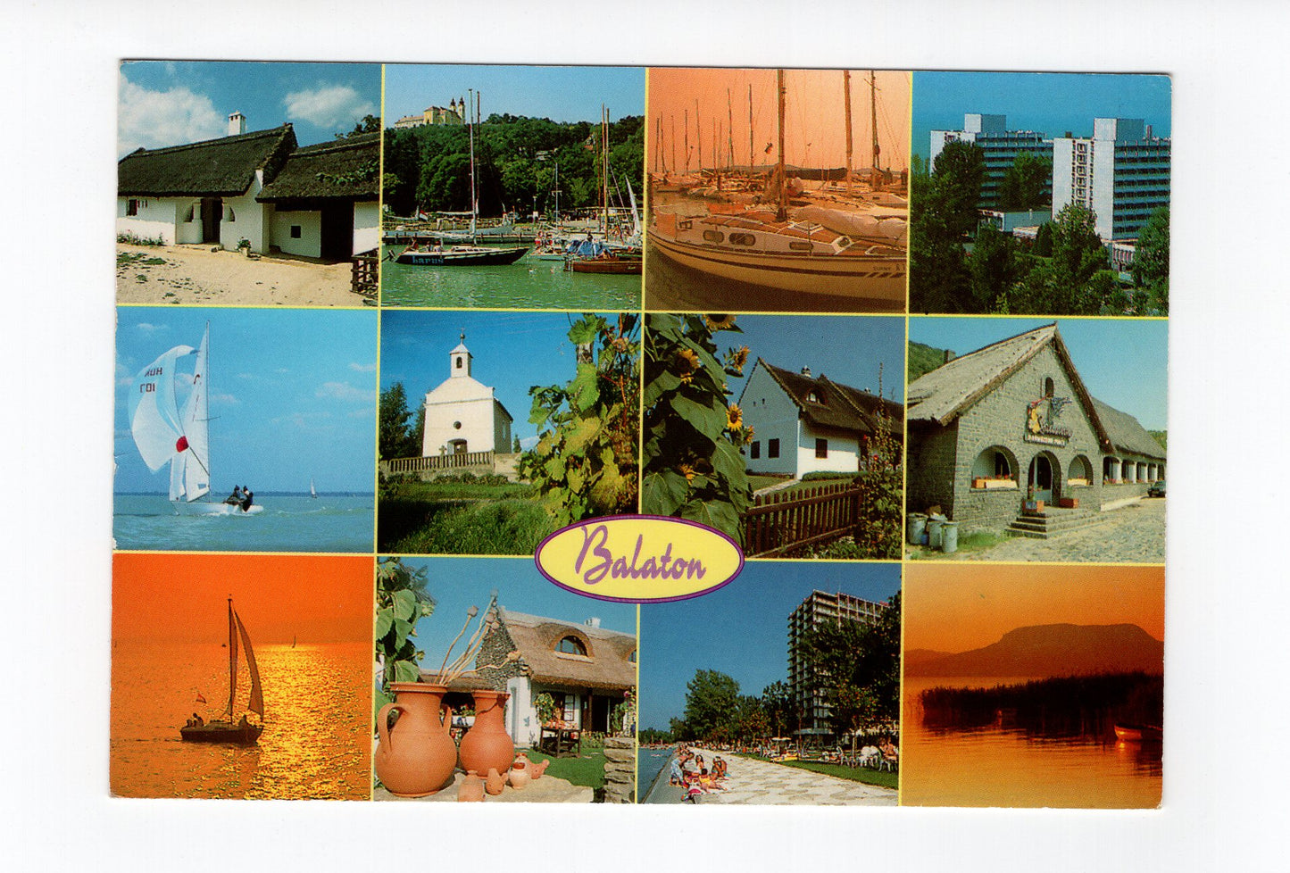 Ansichtskarte Balaton Plattensee / Ungarn