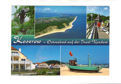 Ansichtskarte Insel Usedom / Ostseebad Koserow