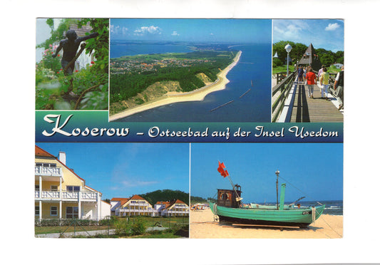 Ansichtskarte Insel Usedom / Ostseebad Koserow