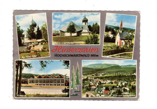 Ansichtskarte Hinterzarten / Hochschwarzwald / Kurhaus +++ / K1-58