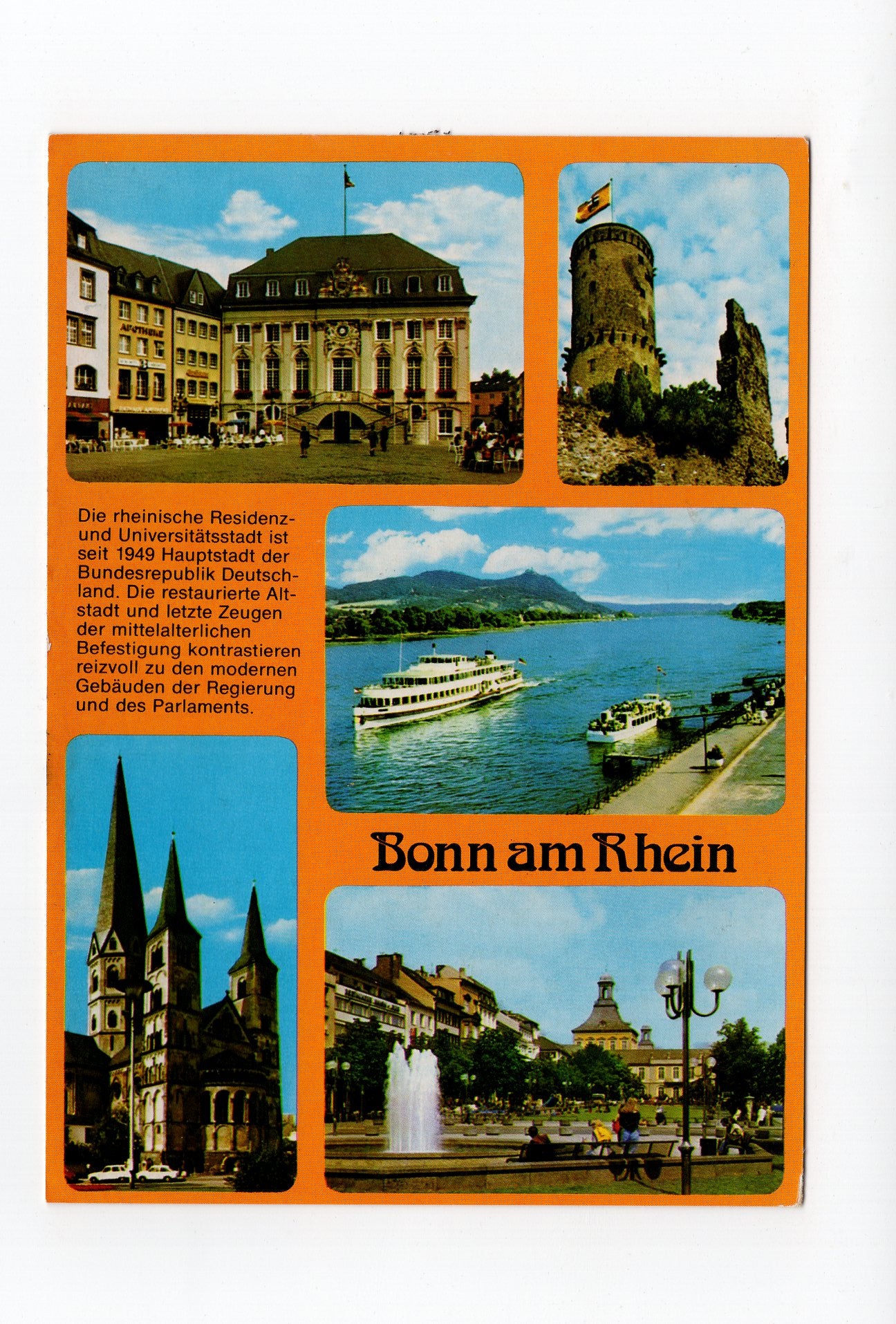 Ansichtskarte Bonn am Rhein