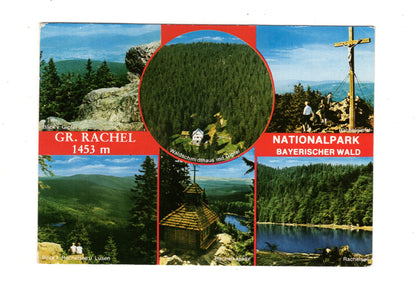 Ansichtskarte Großer Rachel / Nationalpark Bayerischer Wald