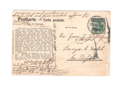 Ansichtskarte Der Hauptmann von Cöpenick - 1903