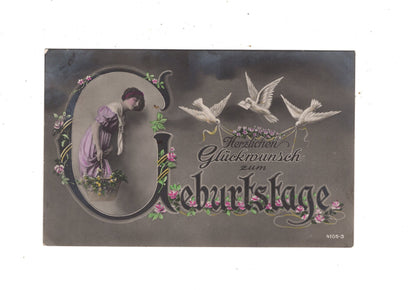 Ansichtskarte Glückwünsche / Glückwunsch zum Geburtstag / L1-56