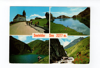 Ansichtskarte Seefelder See / Südtirol / Italien