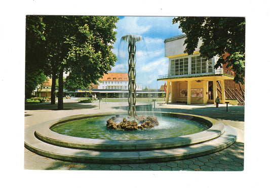 Ansichtskarte Bad Rothenfelde am Teutoburger Wald / Am Kurpark-Brunnen