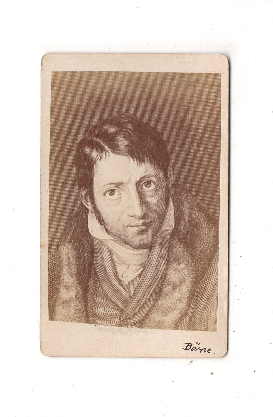 Fotografie Kunst / Ludwig Börne - 1870er