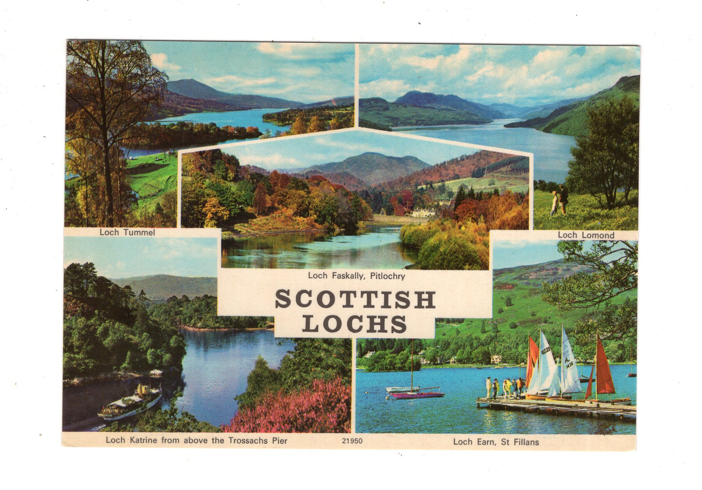 Ansichtskarte Scottish Lochs / Schottland / M1-69