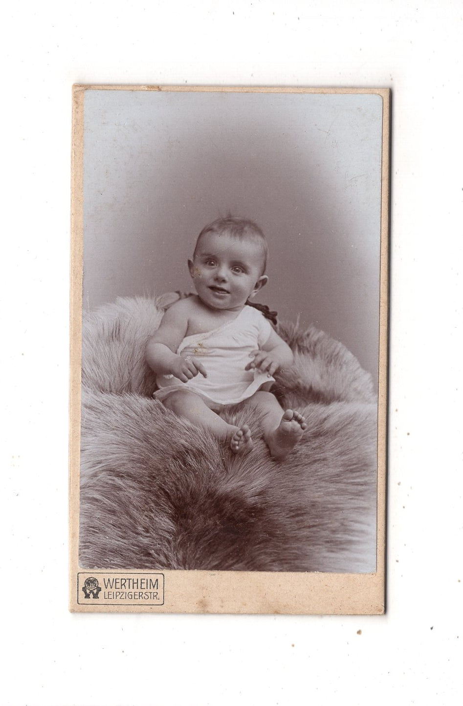 Fotografie Schönes Kinderbild / Baby - Berlin 1890er