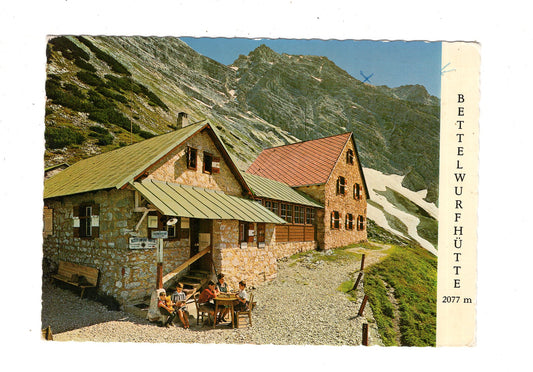 Ansichtskarte Bettelwurfhütte / Karwendel / Österreich