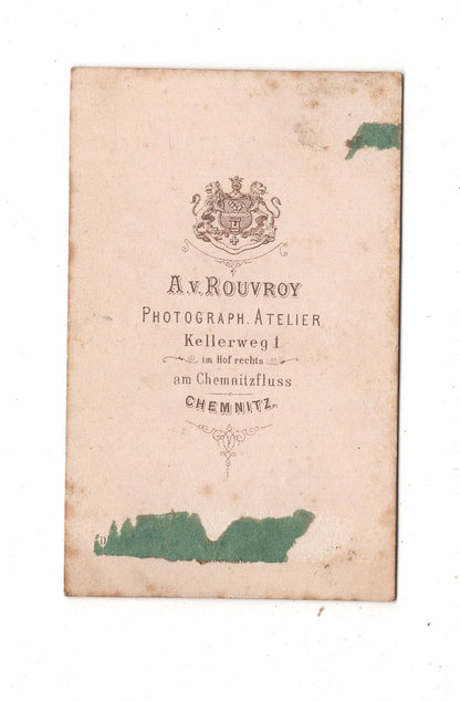 Fotografie Feiner Junge - Chemnitz 1870er / CDV M1-26