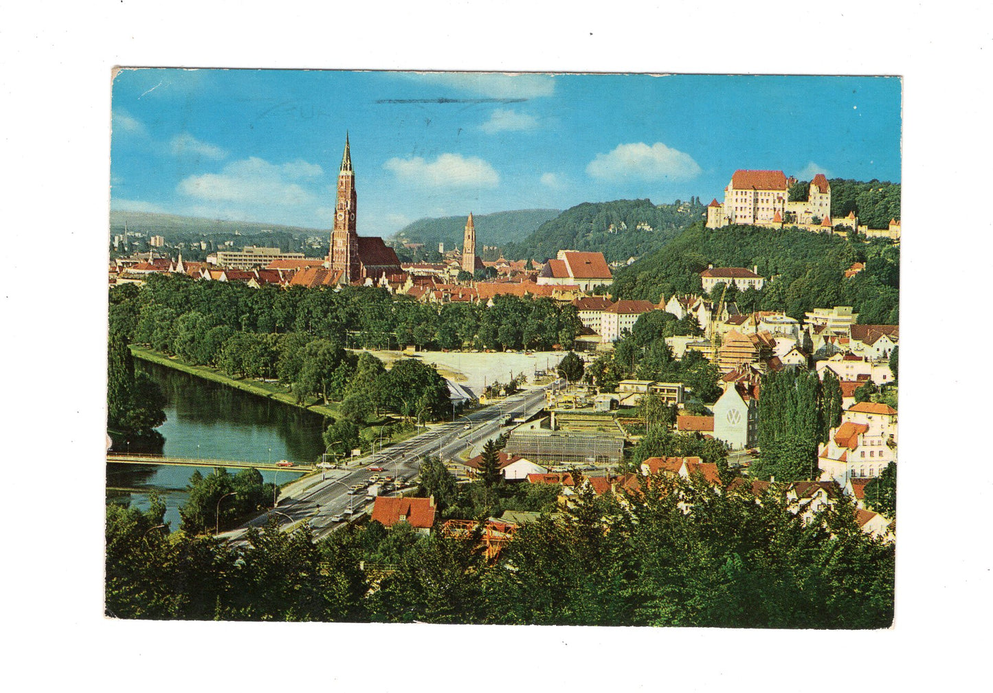 Ansichtskarte Landshut an der Isar