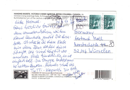 Ansichtskarte Victoria / British Columbia / Kanada