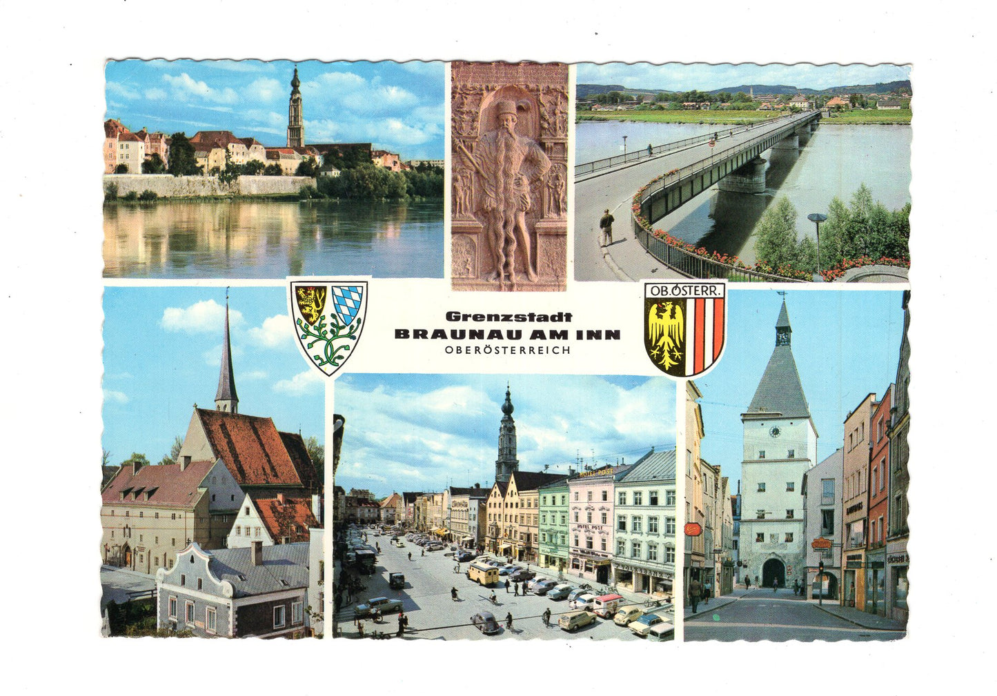 Ansichtskarte Braunau am Inn / Oberösterreich / Österreich