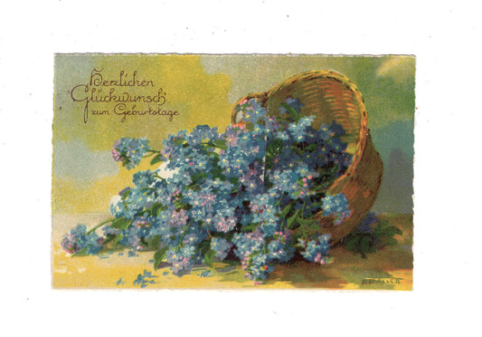 Ansichtskarte Glückwünsche / Glückwunsch zum Geburtstag / L1-56