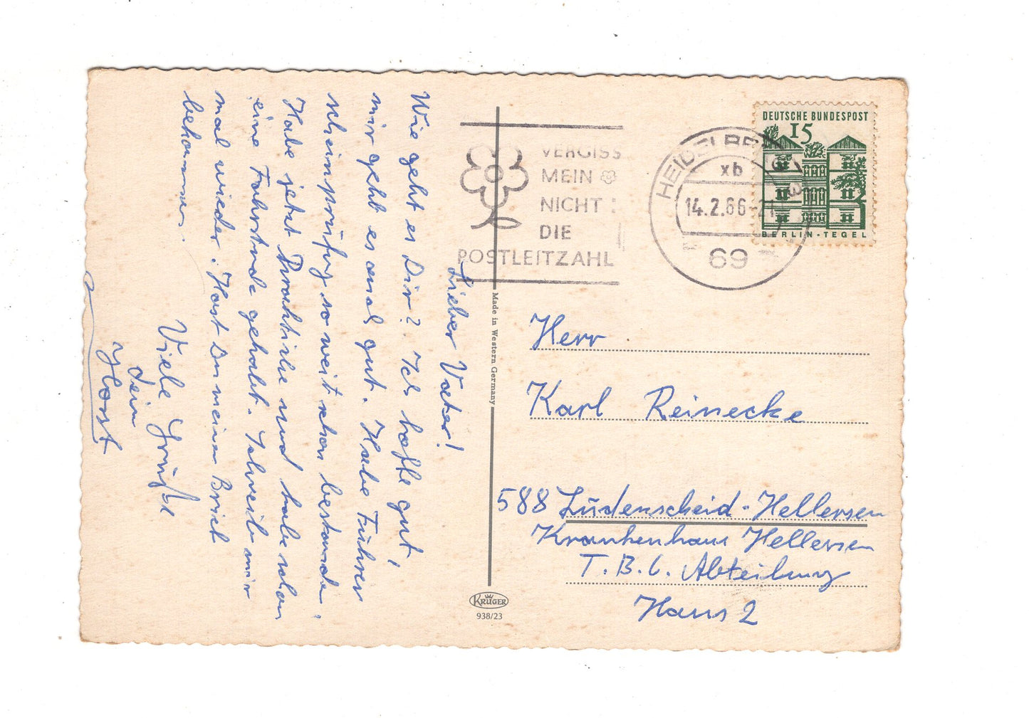 Ansichtskarte Heidelberg / I1-67