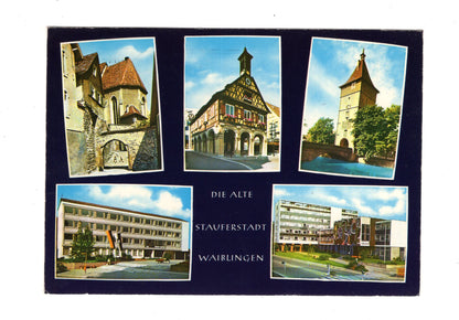 Ansichtskarte Alte Stauferstadt Waiblingen