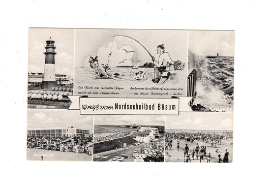 Ansichtskarte Nordseeheilbad Büsum / J1-66