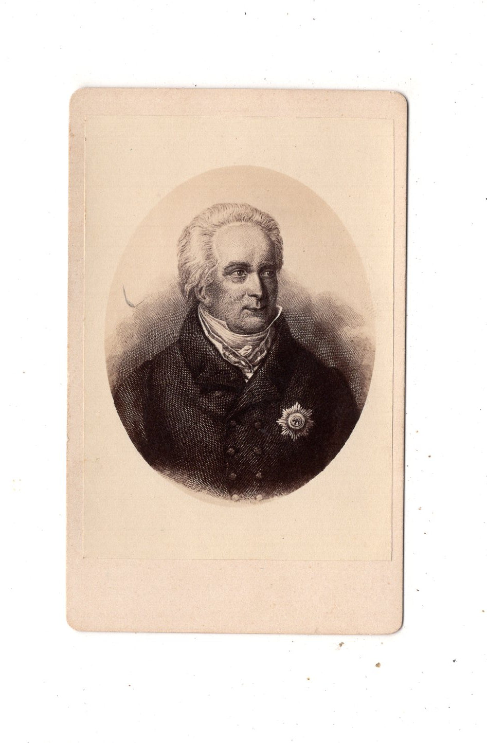 Fotografie Kunst / Karl August von Hardenberg - 1870er