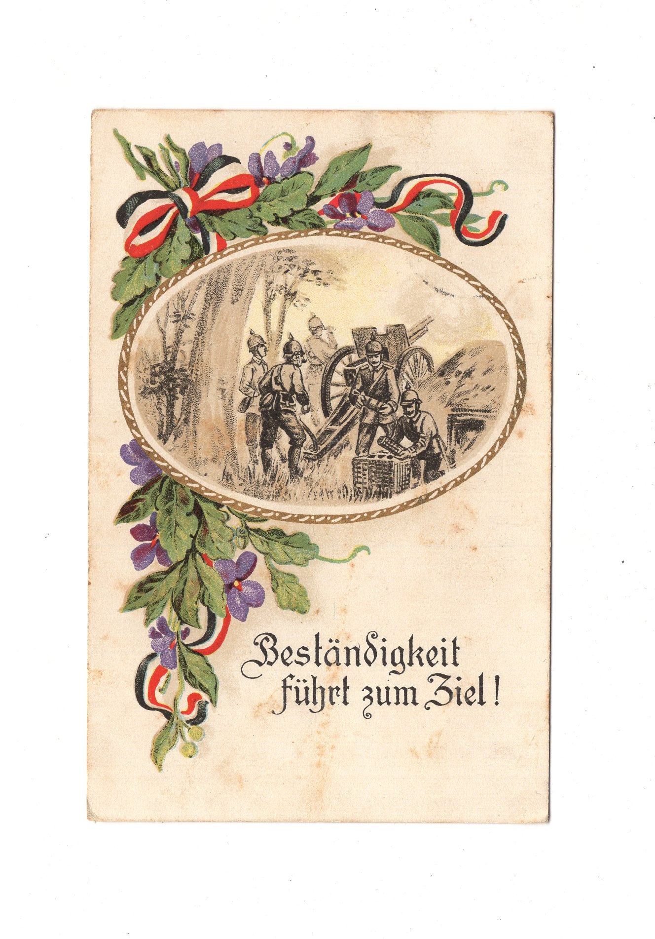 Ansichtskarte / Feldpost / Patriotische Karte - Montabaur 1916