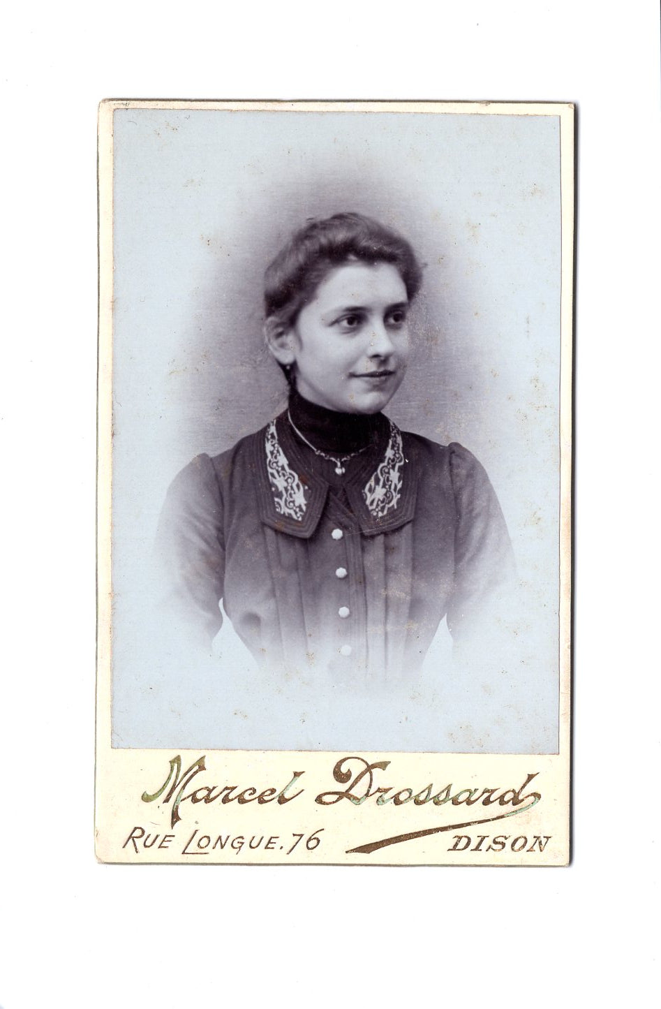 Fotografie Damenportrait - Dison 1890er