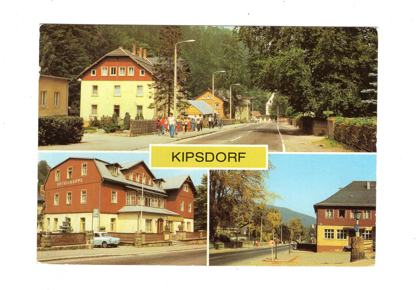 Ansichtskarte Kipsdorf / Kreis Dippoldiswalde
