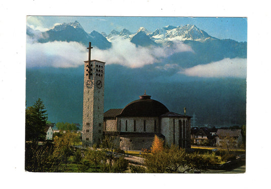 Ansichtskarte Bludenz / Vorarlberg / Heiligkreuzkirche / Österreich