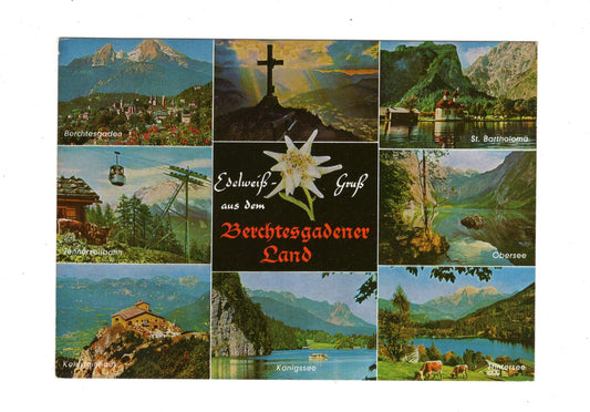 Ansichtskarte Berchtesgadener Land