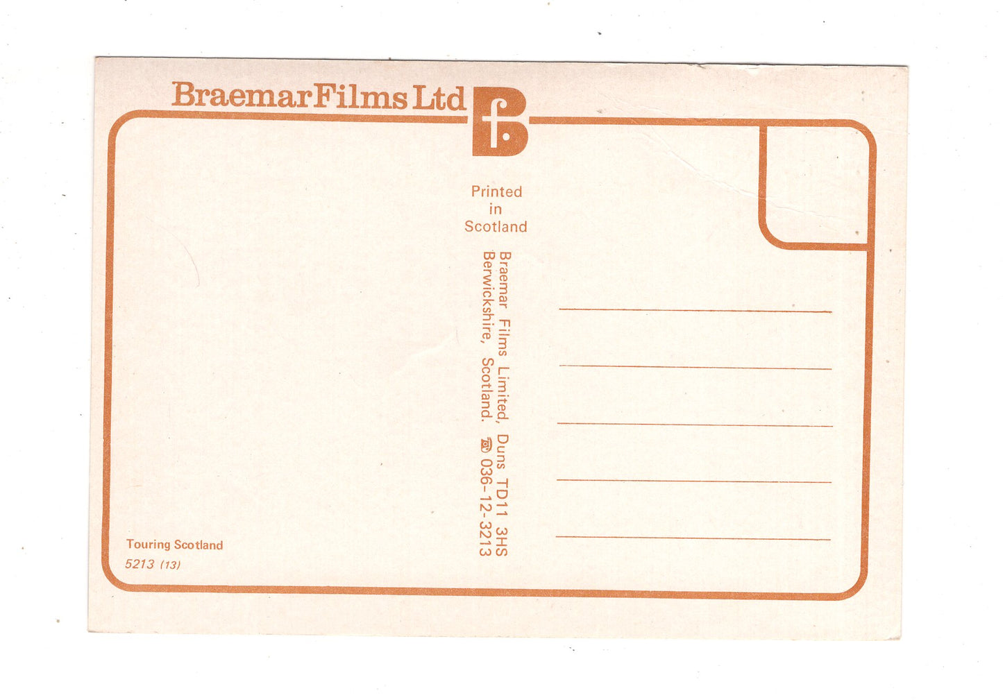 Ansichtskarte Touring Scotland / Schottland / M1-69