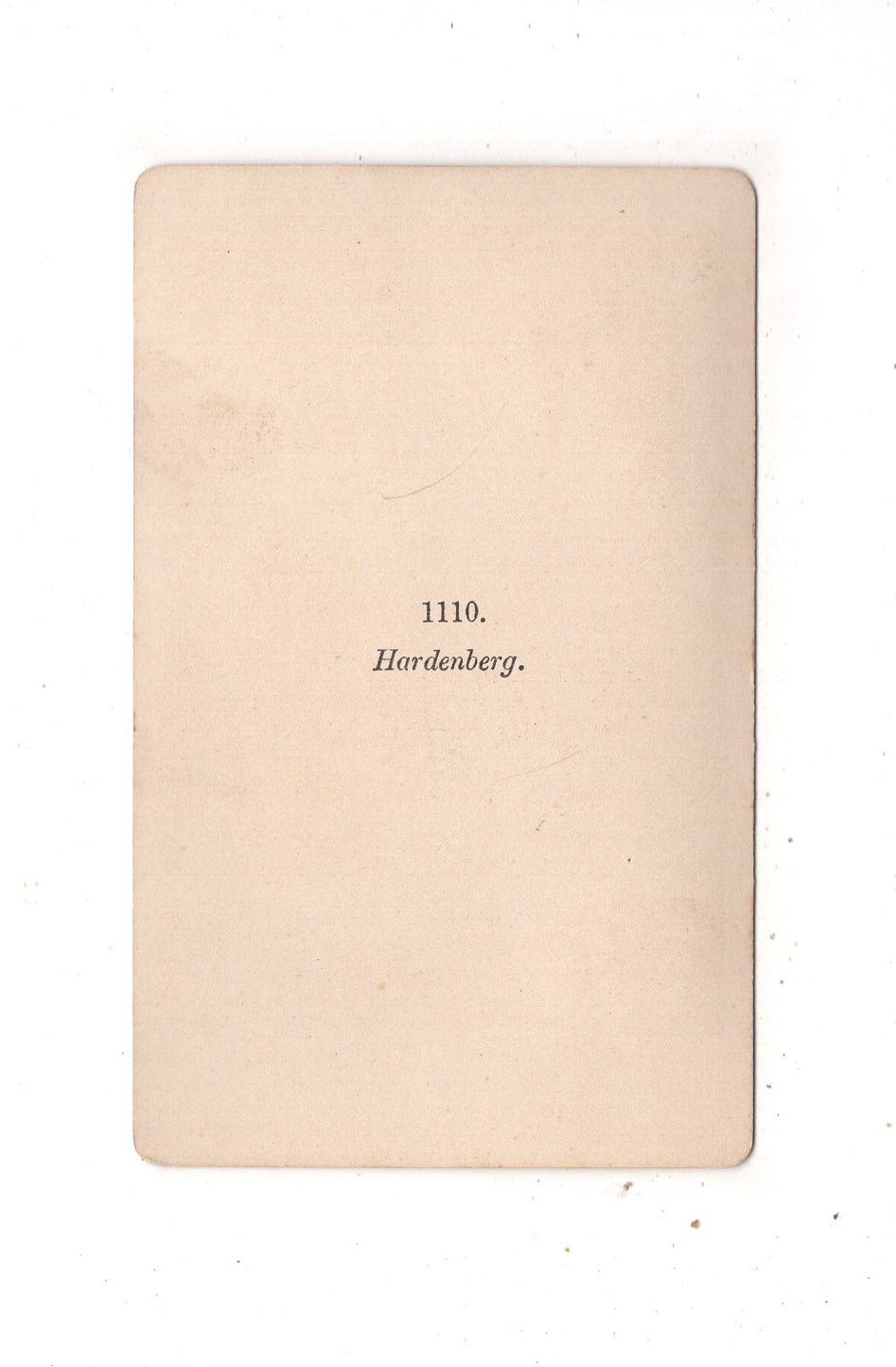 Fotografie Kunst / Karl August von Hardenberg - 1870er