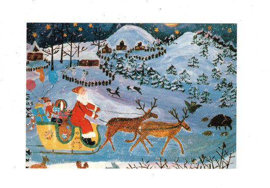 Ansichtskarte Feiertage / Frohe Weihnachten / K1-61