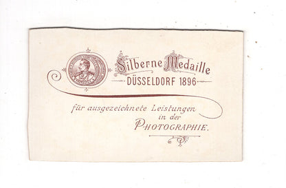 Fotografie Damenportrait - Krefeld 1890er / CDV N1-13