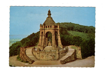Ansichtskarte Porta Westfalica / Kaiser-Wilhelm-Denkmal