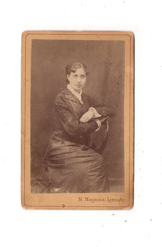 Fotografie Feine Dame - Ljungby 1870er