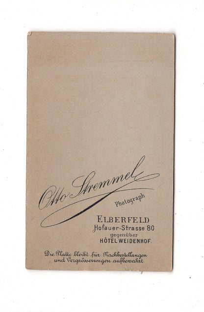 Fotografie Schönes Kinderbild / Baby - Elberfeld um 1910 / CDV N1-09