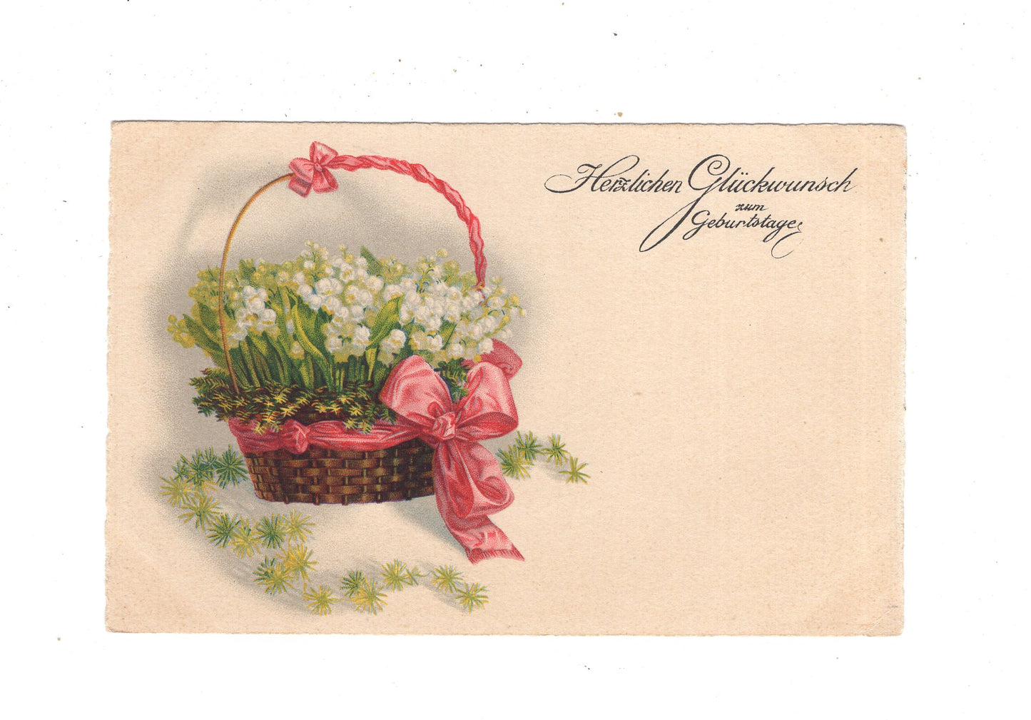 Ansichtskarte Glückwünsche / Glückwunsch zum Geburtstag / L1-57