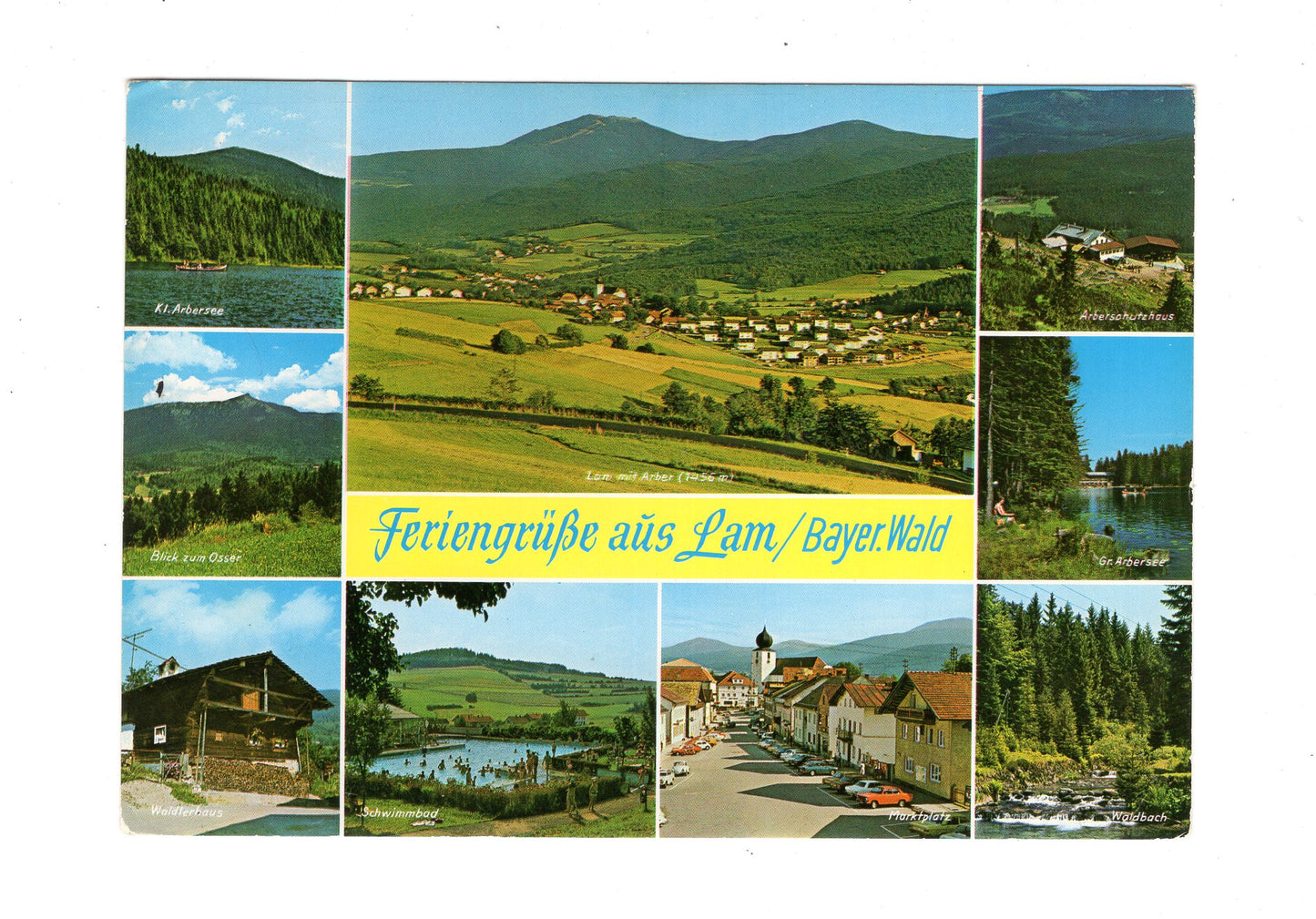 Ansichtskarte Lam / Bayerischer Wald