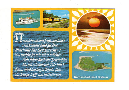 Ansichtskarte Nordseebad Insel Borkum / J1-66